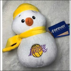 Los Angeles Laker Snowman